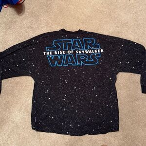Disney Star Wars Black and White Spirit Jersey Tee XL
